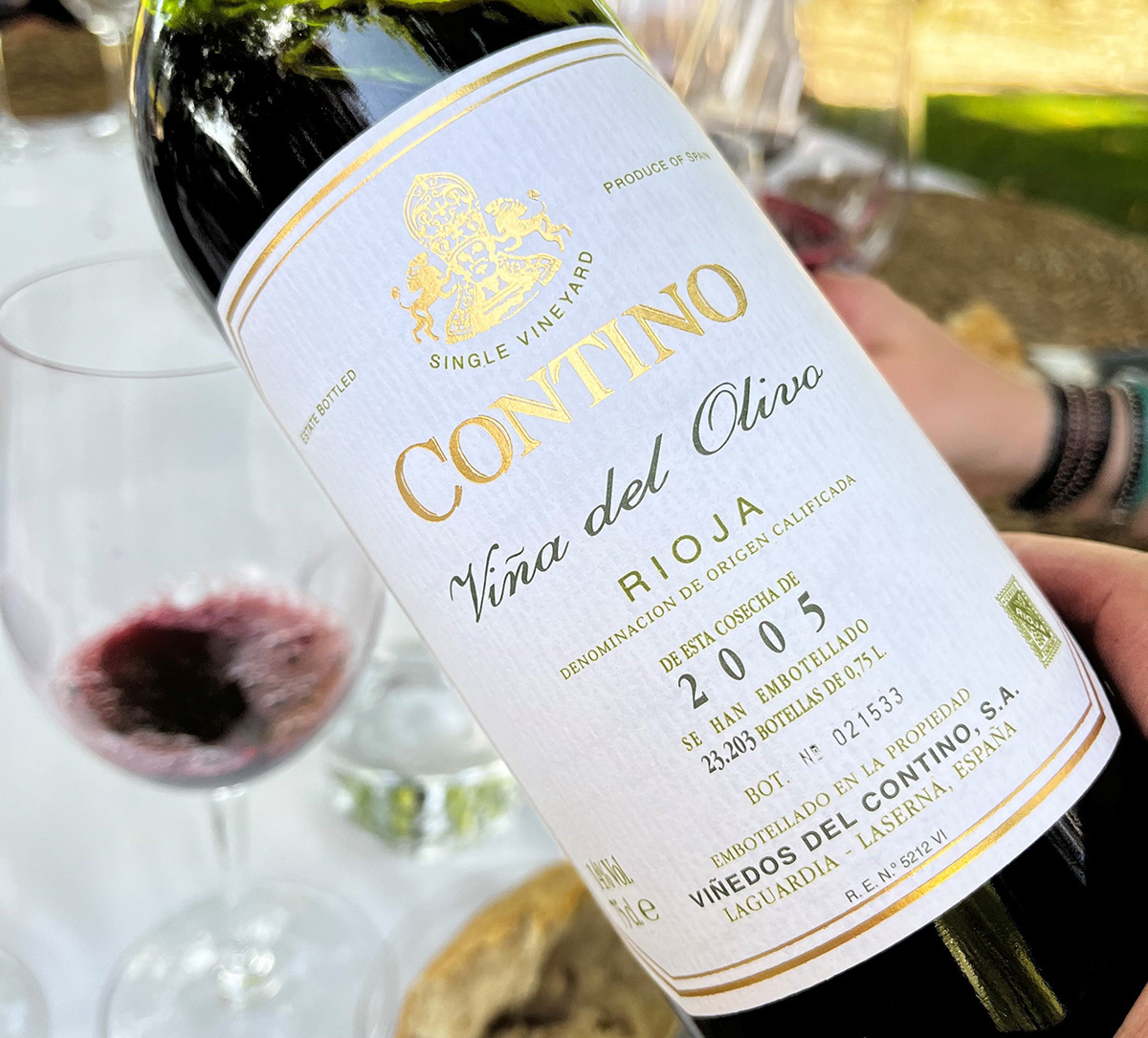 Contino Rioja Bordeaux Index